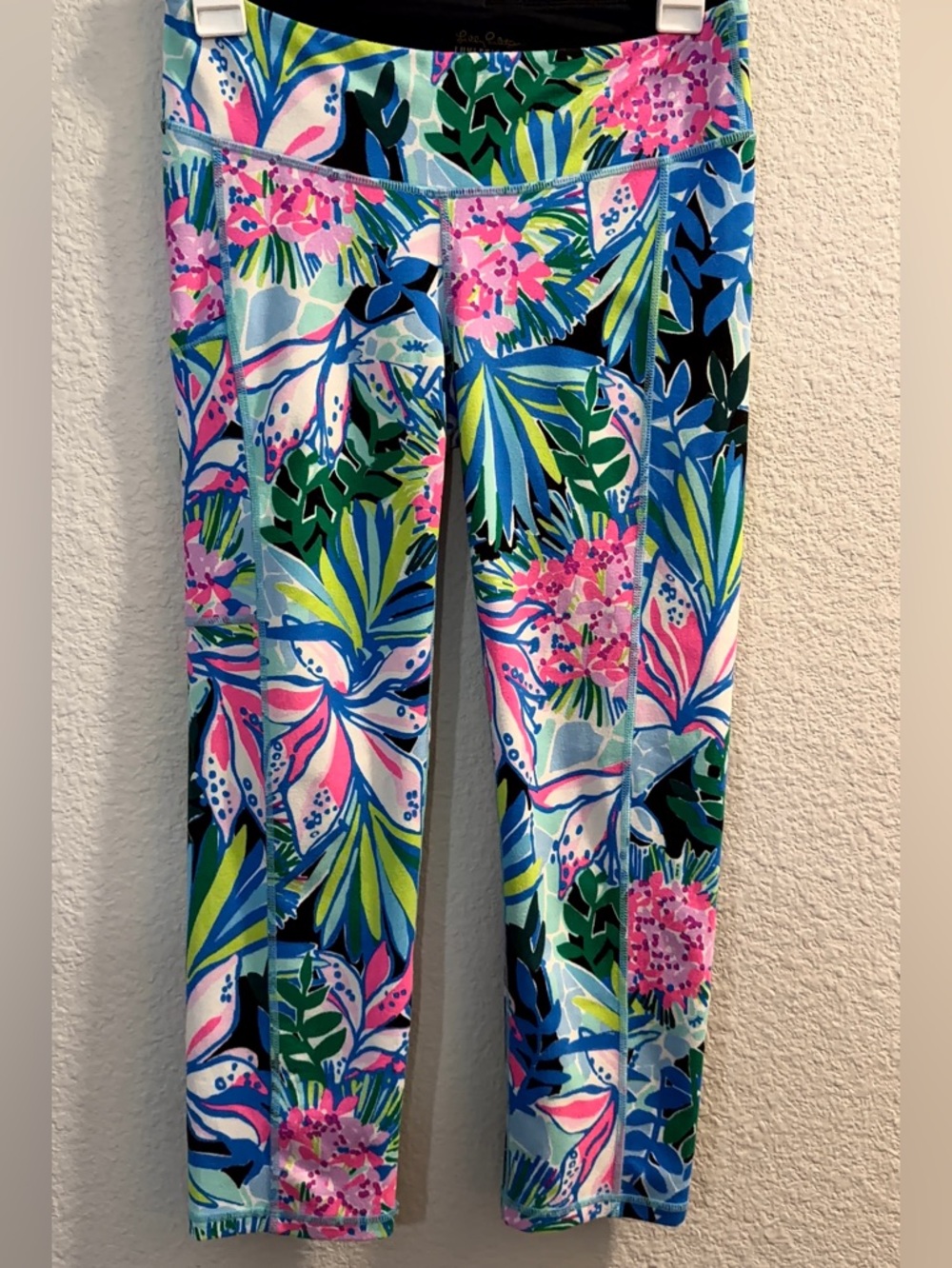Lilly Pulitzer Multicolor Tropical Print Leggings